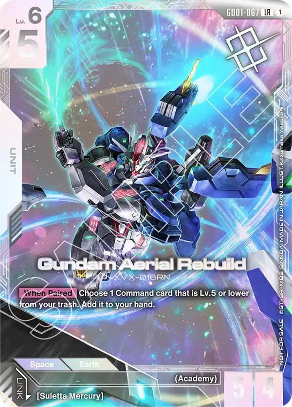 Gundam Aerial Rebuild art 4