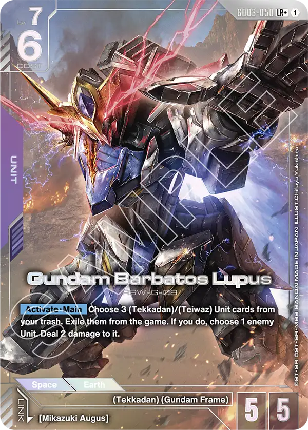 Gundam Barbatos Lupus art 2