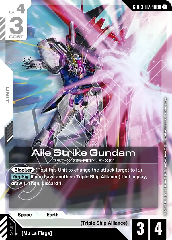 Aile Strike Gundam art 1